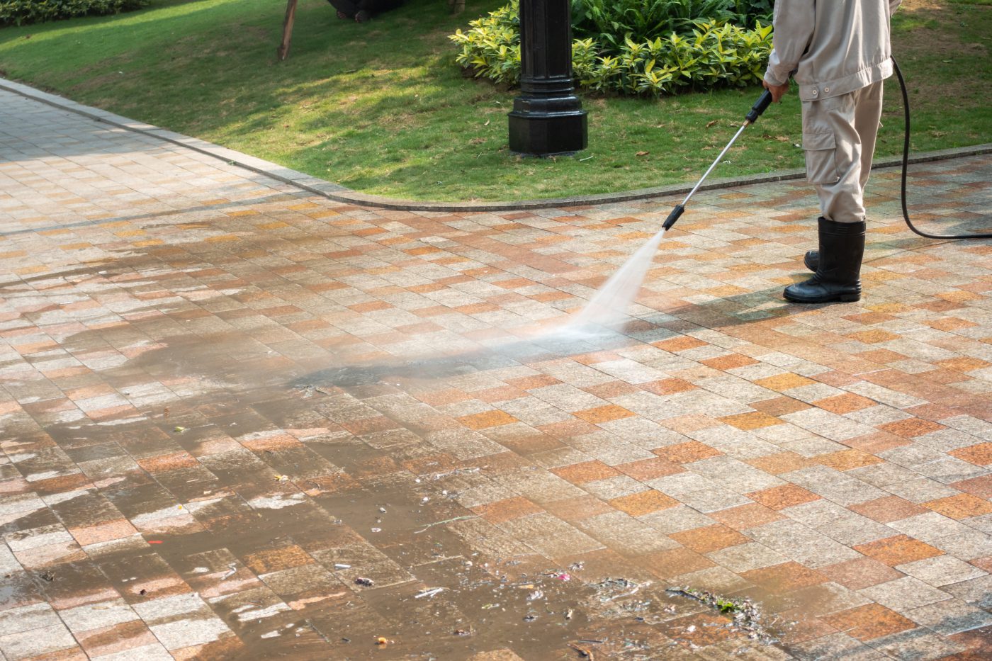 patio cleaning in dundee